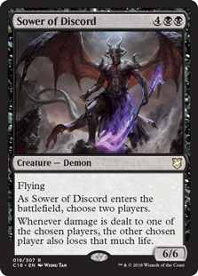 Sower of Discord Commander 2018